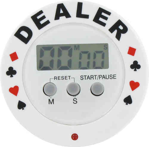Dealer timer button