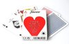 Cartas Fournier 100% plástico Standard Poker rojo