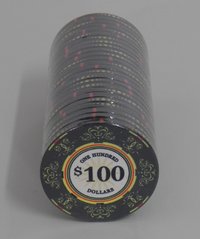 Fichas cerâmico Casino Royale 100