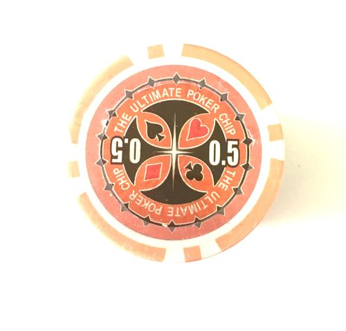 Recharge de 25 Jetons de Poker Ultimate Chip 0,50
