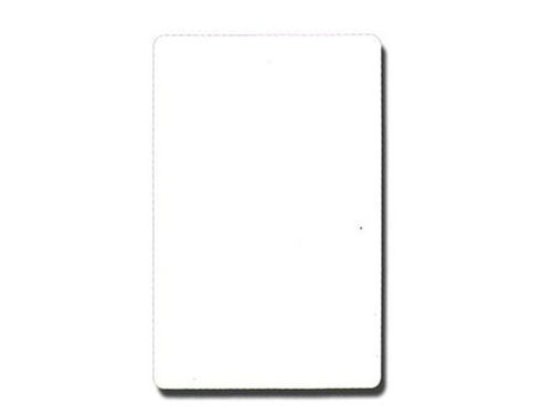 cut customized white card
