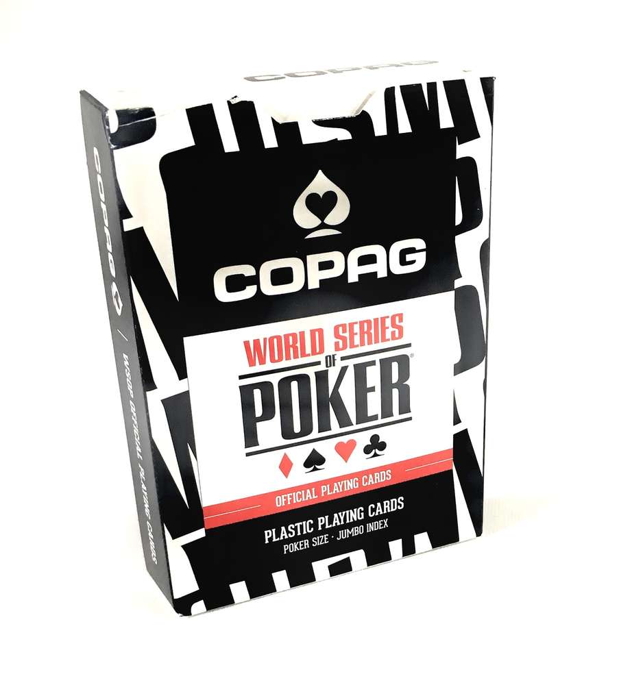 Authentic Decks Used at WSOP Copag Poker 100% Plastic Playing Cards * 2 2018 