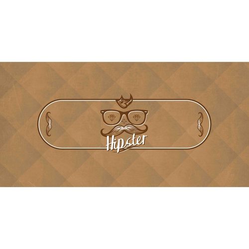 Tapete de Poker flexível rectangular Hipster
