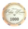 Fichas de poker cerámica Valentino valor 1.000