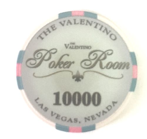 Fichas de poker cerámica Valentino valor 10.000
