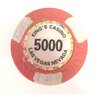 25 Fichas Clay Kings valor 5000 OUTLET