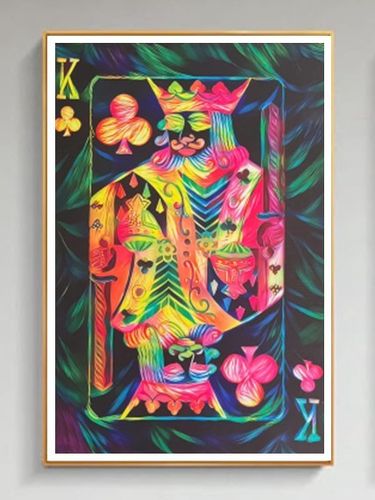 King of Clubs canvas 40x 60