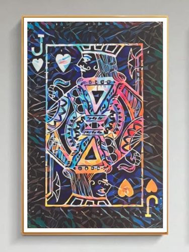 Jack of Hearts Canvas 40x 60