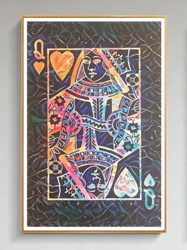 Queen of Hearts Canvas 40x 60